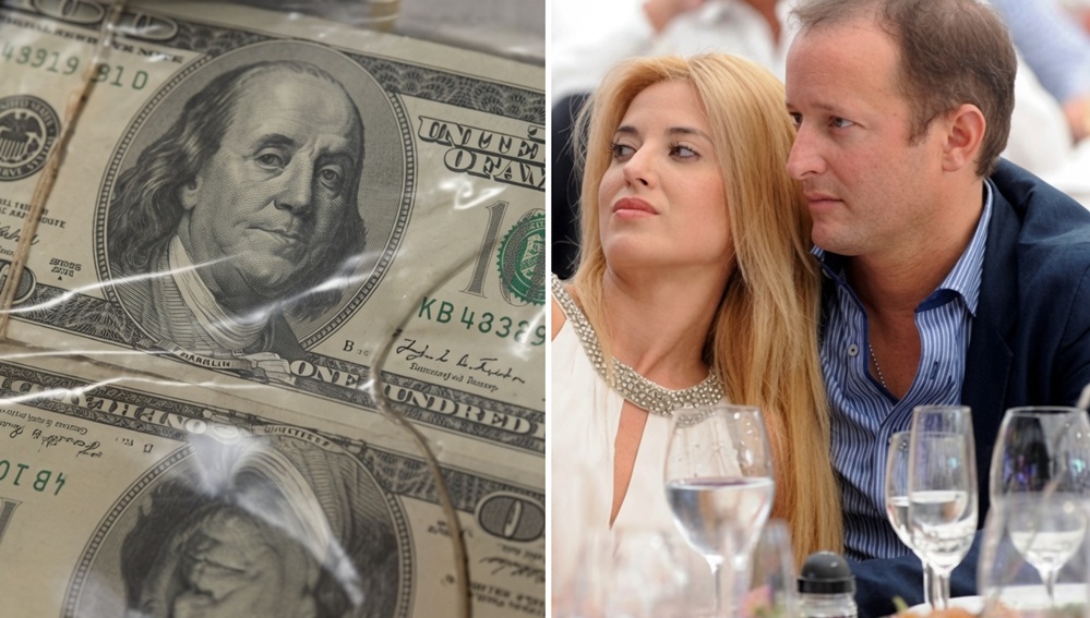 Fajos con millones de dólares en el placard: revelan los videos que complican a Insaurralde y Jesica Cirio